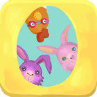 آیکون‌ Bunny and Chicken Easter game