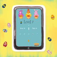 Bunny and Chicken Easter game اسکرین شاٹ 3