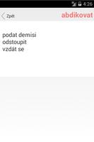 Czech Synonyms Offline syot layar 1
