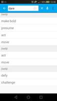 English Synonyms / Thesaurus screenshot 1