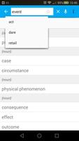 English Synonyms / Thesaurus Screenshot 2