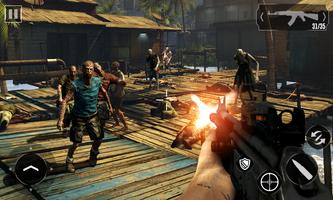 Zombie War Dead Frontier 3D screenshot 2