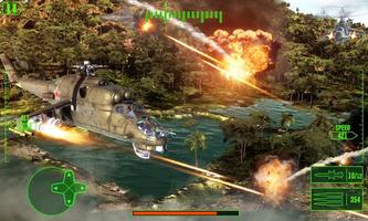 Air Thunder Gunship Battle 3D 2018 截图 1