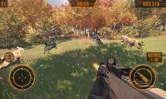 Animal Hunter Forest Sniper Shoot 3D screenshot 1