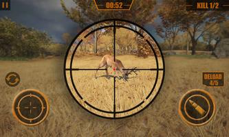 Animal Hunter Forest Sniper Shoot 3D capture d'écran 3