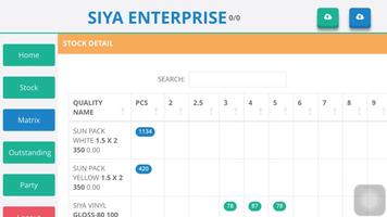 Siya ERP screenshot 2