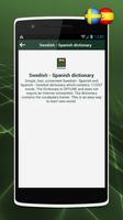 Swedish - Spanish dictionary ภาพหน้าจอ 3