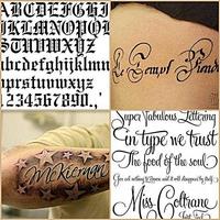 Tattoo Lettering Style Ideas capture d'écran 1