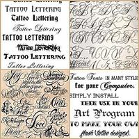 Tattoo Lettering Style Ideas screenshot 2