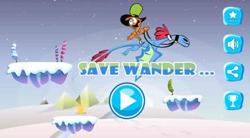 Poster Save wander adventure :  over jungle  yander game