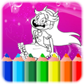 coloring book for Star evil