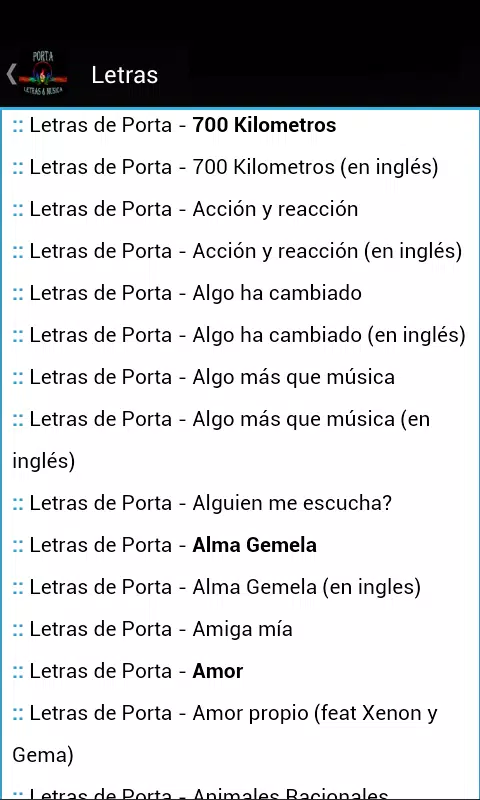 Porta Letras De Musicas APK for Android Download