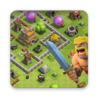 Maps of Clash of Clans CoC icône