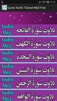 Quran Audio Tilawat Mp3 App Affiche