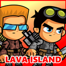 Lava Island: Shooting Action Adventure Platformer APK