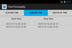 Time Punctuality capture d'écran 1