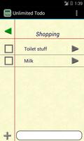 Unlimited ToDo تصوير الشاشة 2