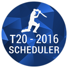 T20 2016 - Scheduler icône
