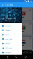 T20 2016 - Scheduler syot layar 1