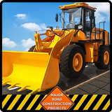Highway City Tunnel Road Construction Sim 2018 icon