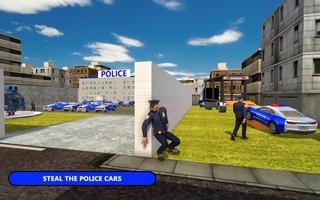 США Police Car Транспорт: Круиз Driving Simulator постер