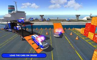 США Police Car Транспорт: Круиз Driving Simulator скриншот 1