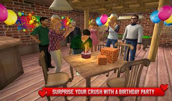 Virtual Girlfriend High School Life Simulator 3D poster