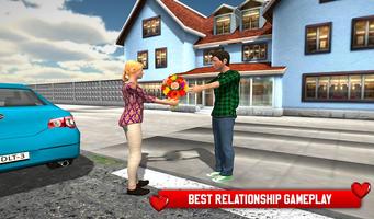 Virtual Girlfriend High School Life Simulator 3D स्क्रीनशॉट 1