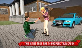 Virtual Pacar 3D SMA Hidup Simulator screenshot 2