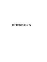 sat europe desi tv poster