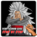 Lerne Goku Schritt für Schritt zu zeichnen APK