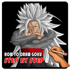 Learn to draw Goku Step by Step icône