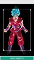 Super Saiyan Blue Live Wallpaper captura de pantalla 1