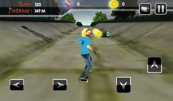 Skater Action Boy 3D Ekran Görüntüsü 1