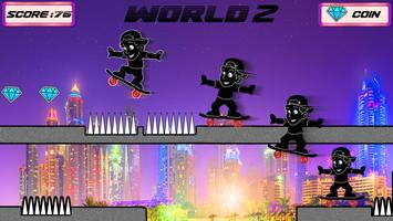 shadow boy skater kids game 截图 1