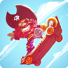 Skating Pirate Zeichen