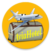 Hotels + Flight tickets icon