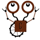 Gurbie - the funny robot! أيقونة