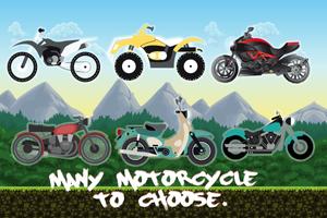 Racing forest motorbike скриншот 2