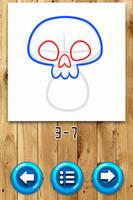 how to draw halloween ghost  step by step 스크린샷 3