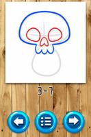 how to draw halloween ghost  step by step screenshot 3