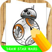 how to draw star wars step by step