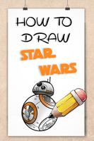 پوستر how to draw star wars step by step