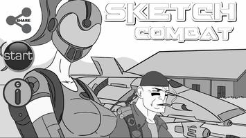 Sketch Combat Affiche