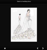 Sketch of wedding dress ảnh chụp màn hình 1