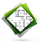 Sketch House Plan 아이콘