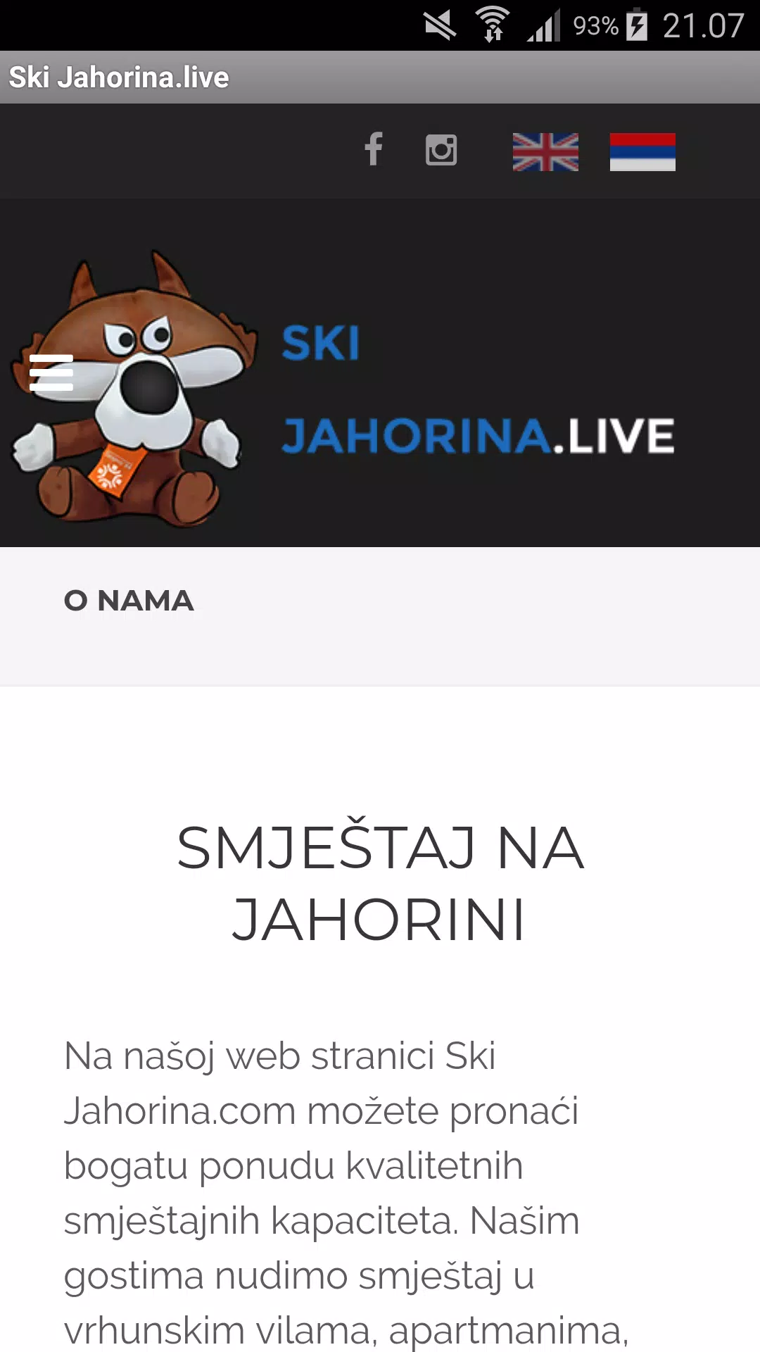 Ski Jahorina Web Cam App APK for Android Download