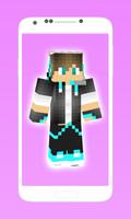 cool boy skins for minecraft 2 poster