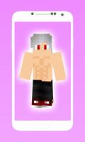 Hot boy skins for minecraft Affiche