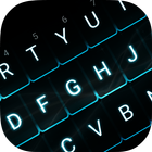 Keyboard for Neon Emoji Zeichen